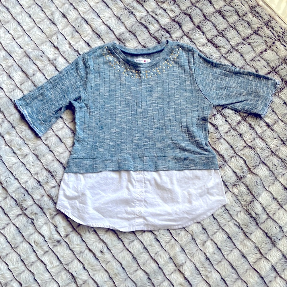 Girls rhinestone shirt